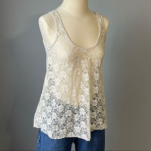 lace tank top